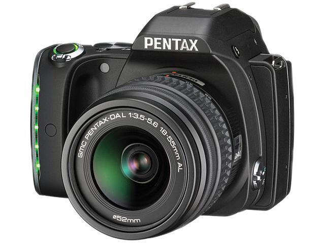 PENTAX K-S1 06424 Black Digital SLR Camera w/ DA L 18-55mm Lens 
