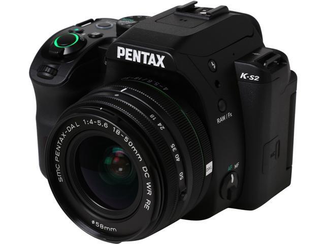 PENTAX K-S2 11599 Black 20.12 MP Digital SLR Camera With 18-50mm Lens