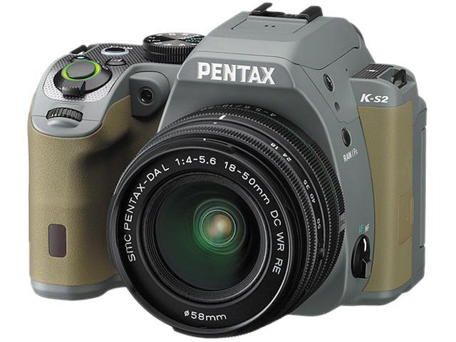 PENTAX K-S2 13960 Forest Green 20.12 MP Digital SLR Camera With 18-50mm Lens