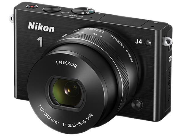 Nikon 1 J4 27683 Black Camera with 10-30mm lens 