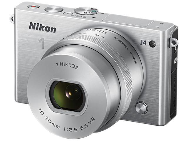 Nikon 1 J4 27685 Gray Camera with 10-30mm lens 