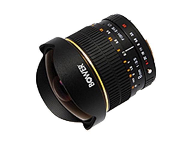 Bower SLY358N Ultra Wide-Angle 8mm f/3.5 Fisheye Lens for Nikon
