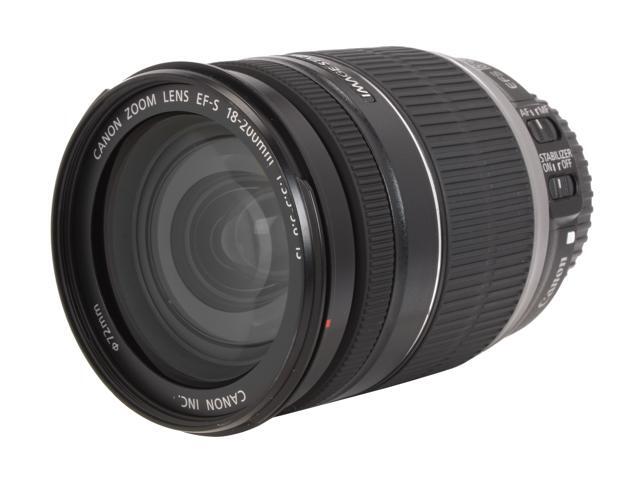 Canon EF-S 18-200mm f/3.5-5.6 IS Standard Zoom Lens