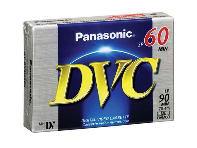Panasonic AY-DVM60EJ 60-minute DVC (Mini DV) Tape
