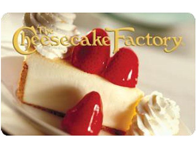 Cheesecake Factory $ 25 Gift Card (Email Delivery) 