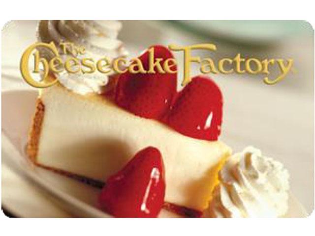 Cheesecake Factory $10 Gift Card (Email Delivery)
