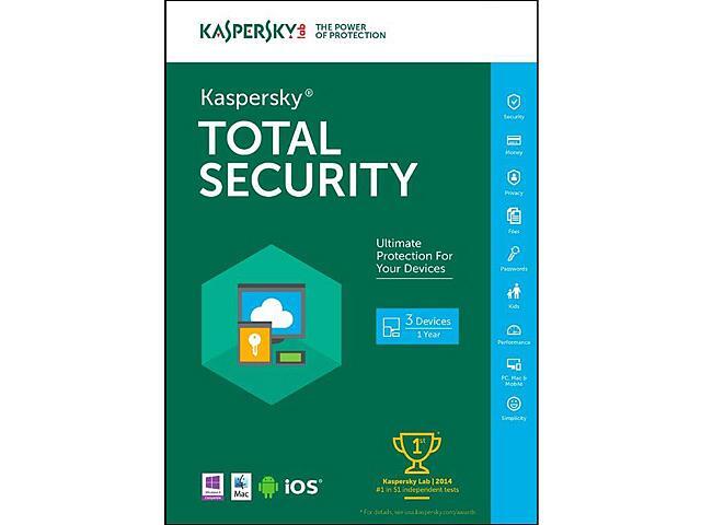Kaspersky Total Security 3 Devices 1 Year - Download 