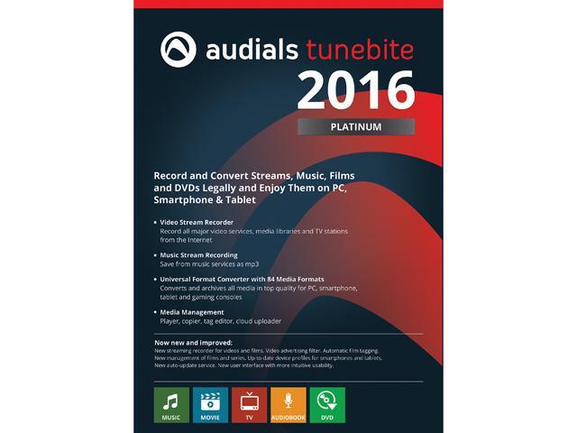 Audials Tunebite 2016 Platinum - Download