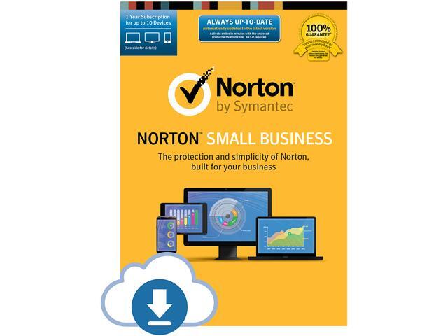 Symantec Norton Small Business - 1 Year 10 Devices Download