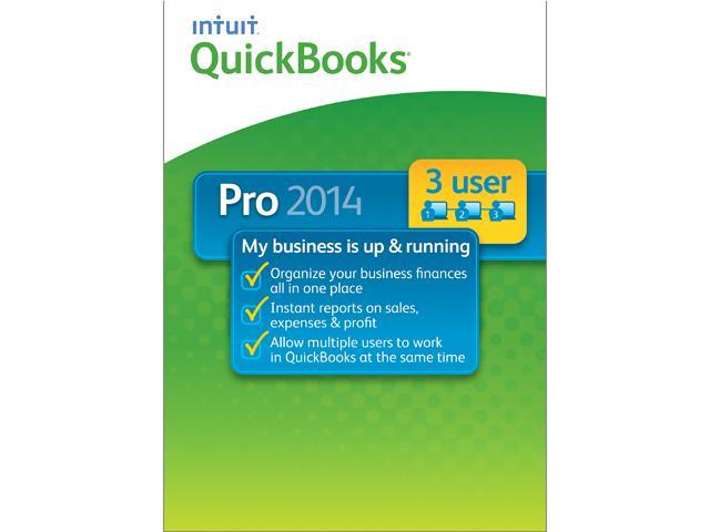 Intuit Quickbooks Pro 2014 - 3 Users