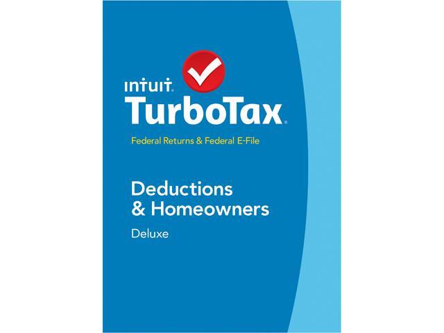 Intuit TurboTax Deluxe Federal 2014 For Windows - Download 