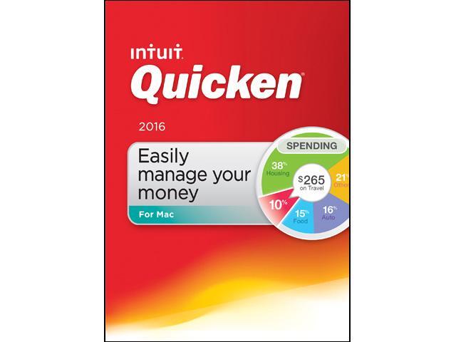 Intuit Quicken for Mac 2016