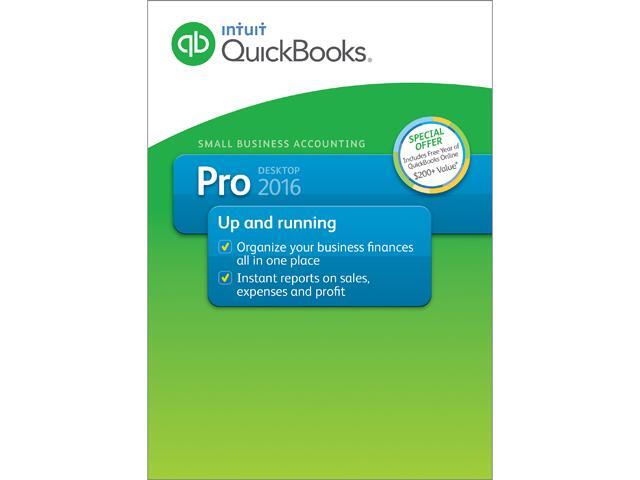 Intuit QuickBooks Pro 2016 - Download (Bundle Attach Only)