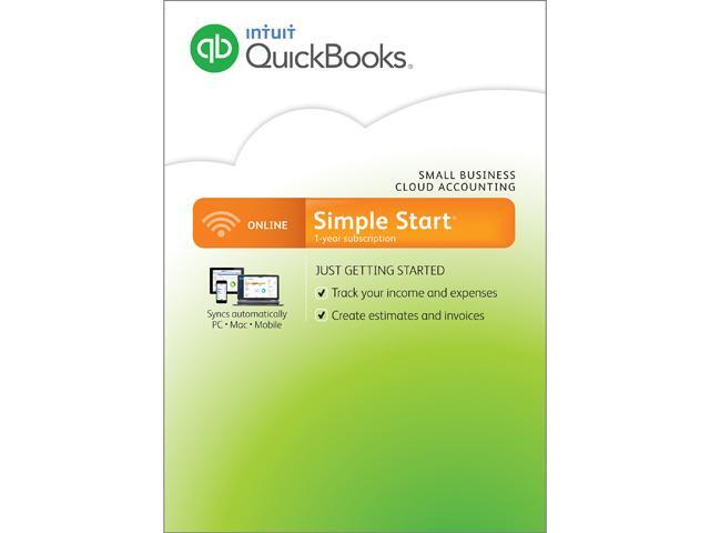 Intuit QuickBooks Online Simple Start 2016 - Digital Delivery