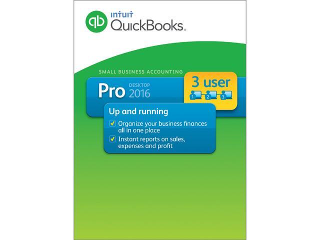 Intuit QuickBooks Pro 2016 - 3 Users - Download