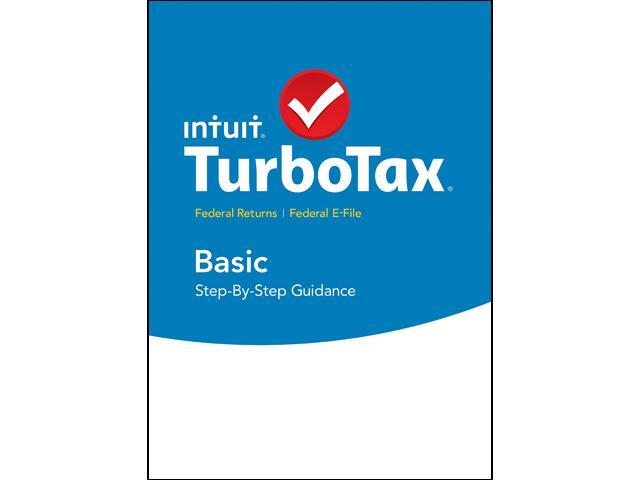 Intuit TurboTax Basic 2015 Fed + Efile for Windows - Download 