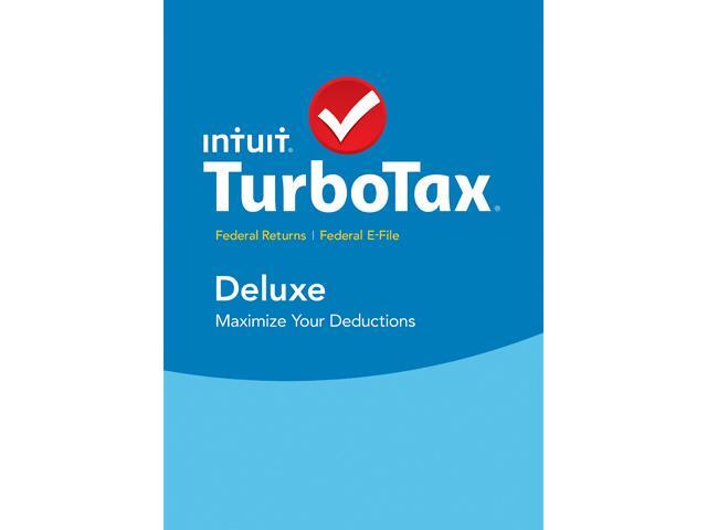 Intuit TurboTax Deluxe 2015 Fed + Efile for Mac - Download 