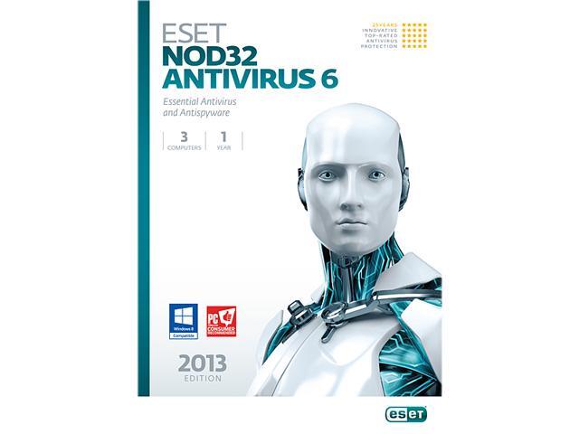 ESET Nod32 Antivirus 6 - 3 PCs