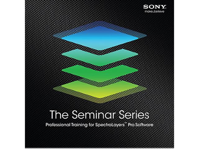 SONY The Seminar Series: SpectraLayers Pro - Digital Code