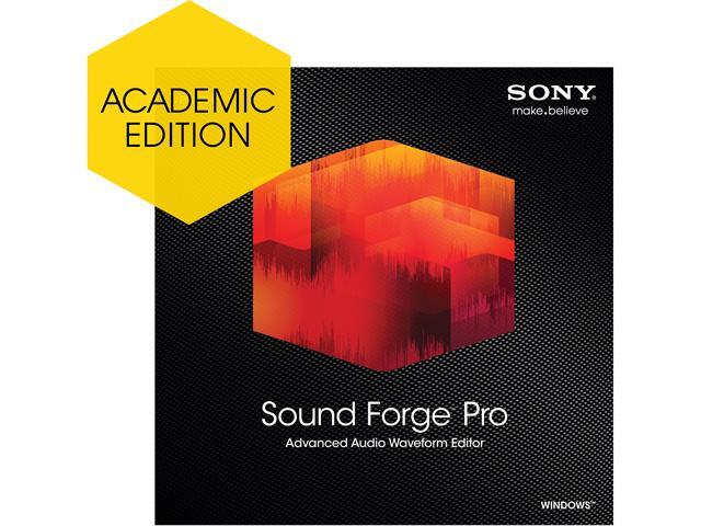SONY Academic Sound Forge Pro 11 - Download