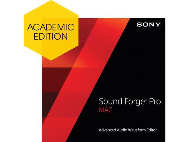 SONY Sound Forge Pro Mac 2 - Academic