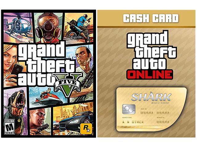GTA V & Whale Shark Card Bundle [Online Game Code] 