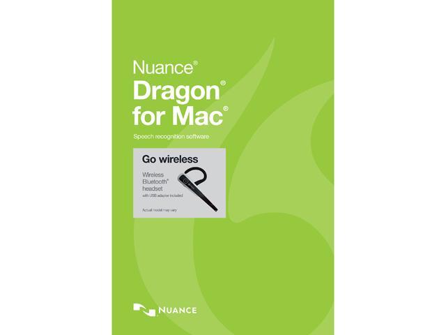 NUANCE Dragon for Mac 5.0 - Bluetooth