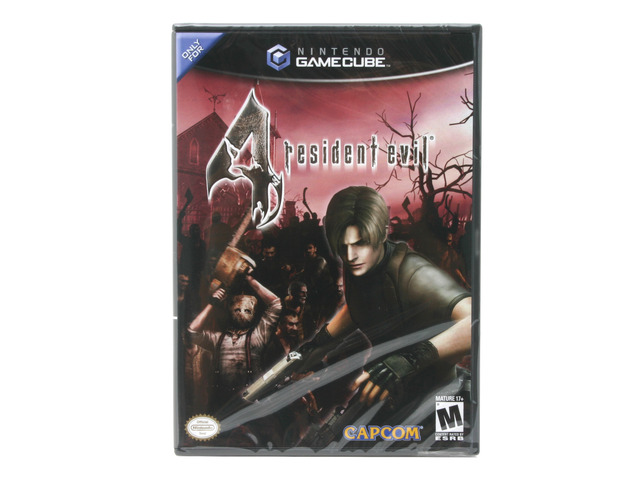 Resident Evil 4 Game Cube game CAPCOM