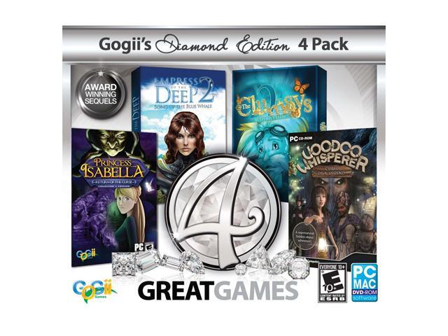 4 Great Games Diamond Jewel Case PC Game