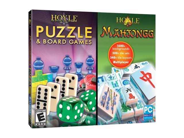 Hoyle Mahjongg And Puzzle Board Jewel Case PC Game