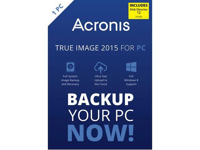 Acronis True Image 2015 w/ Disk Director 12 Bundle