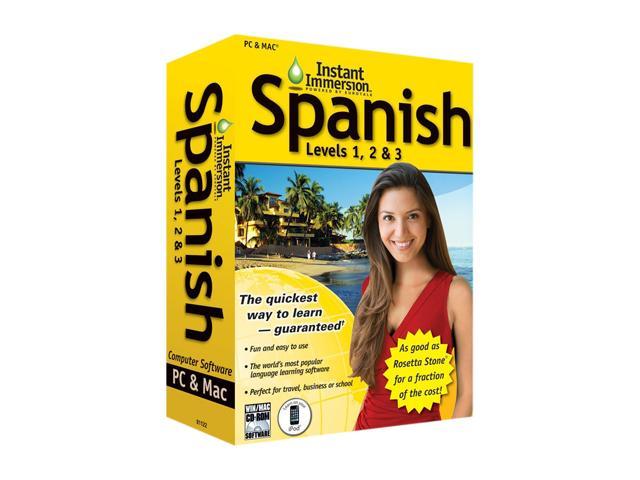 TOPICS Entertainment Instant Immersion Spanish Levels 1,2 & 3 - Newegg ...