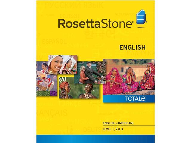 Rosetta Stone English (American) Level 1-3 Set for Mac [Download]