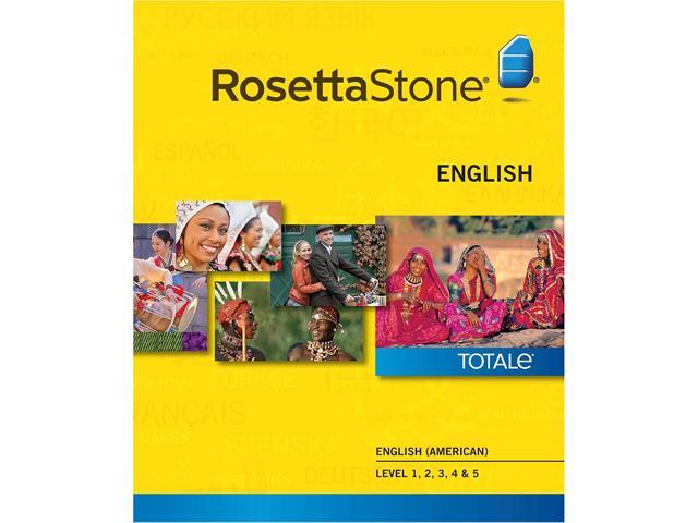 Rosetta Stone English (American) Level 1-5 Set for Mac [Download]