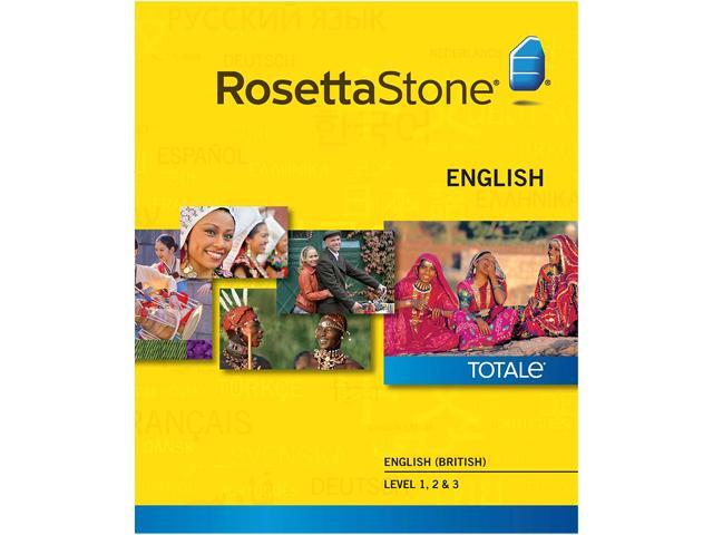 Rosetta Stone English British Level 1-3 Set for Mac [Download]