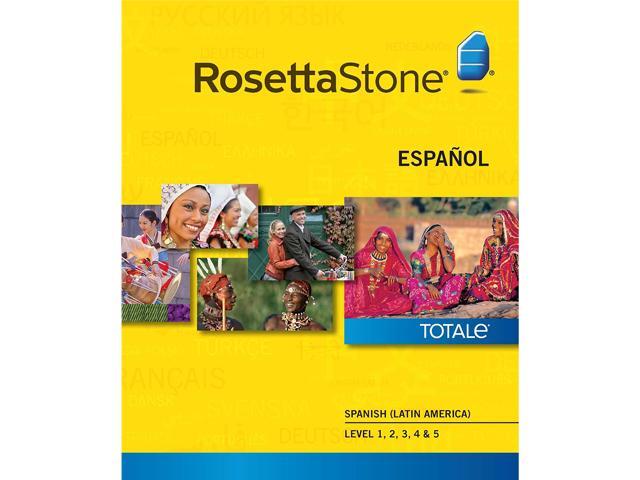 Rosetta Stone Spanish (Latin America) Level 1-5 Set for Mac [Download]