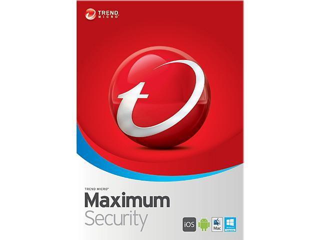 TREND MICRO Maximum Security 2015 3 User Digital Membership [Monthly/Annual Commitment]