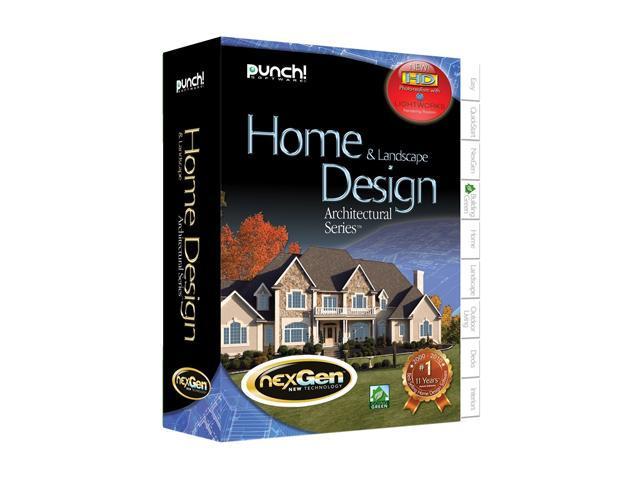 Punch! Software Home & Landscape Design Architectural Series With