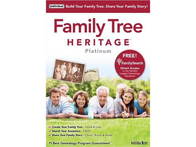 Individual Software Family Tree Heritage Platinum 9 - Download