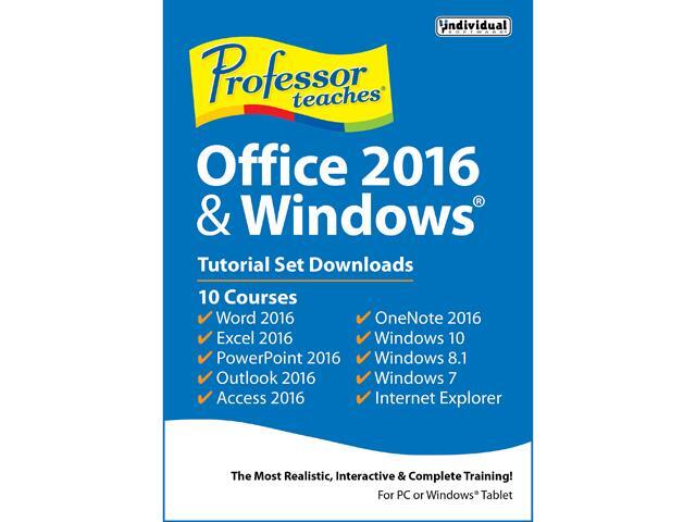 Individual Software Professor Teaches Office & Windows - Download