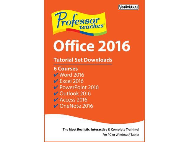 Individual Software Professor Teaches Microsoft Office 2016 - Download