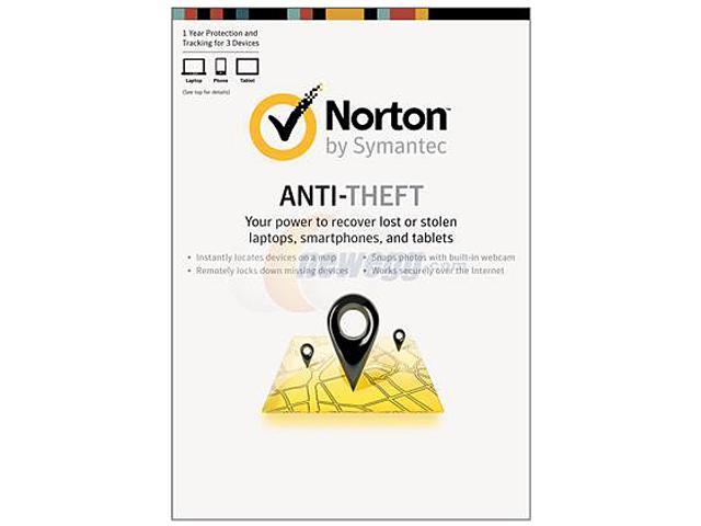 Symantec Norton Anti-Theft - 3 Devices - Download