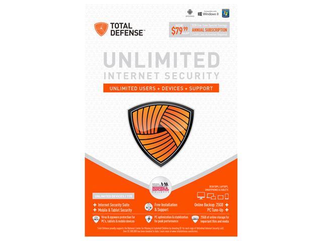 Total Defense Internet Security Unlimited Users - Download