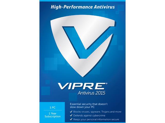 ThreatTrack Security VIPRE Antivirus 2015 - 1 PC 1 Year