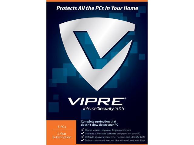 ThreatTrack Security VIPRE Internet Security 2015 - Home License 1 Year