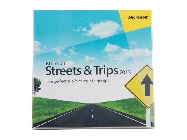 microsoft streets and trips 2013