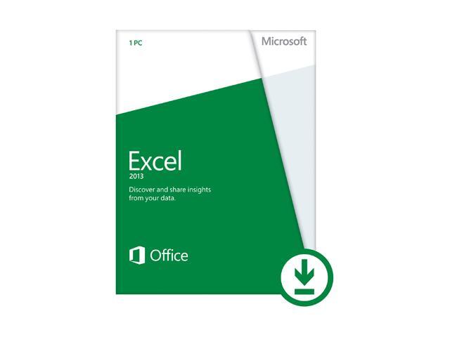 Microsoft Excel 2013 (Non-Commercial) - Download - 1 PC