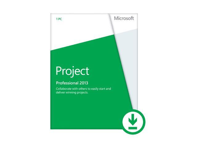 Microsoft Project Professional 2013 - Download - 1 PC