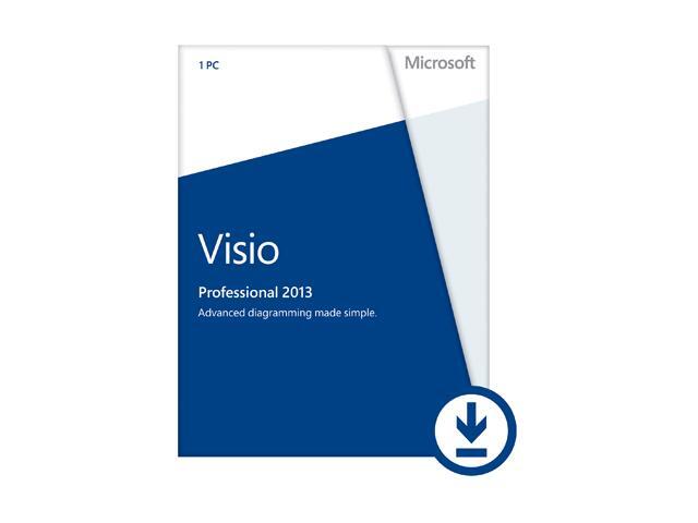 Microsoft Visio Professional 2013 - Download - 1 PC