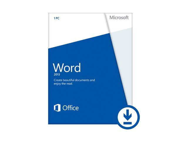 Microsoft Word 2013 - Download - 1 PC